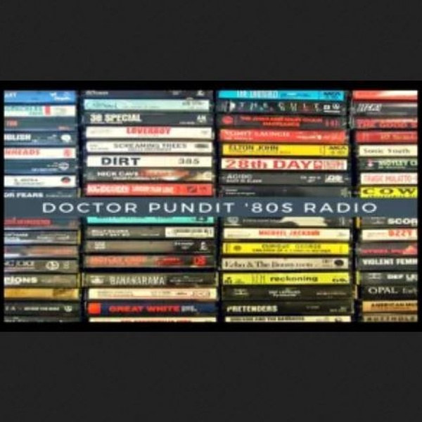 Doctor Pundit '80s Radio Logo