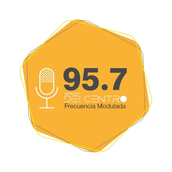 Estación del Centro FM 95.7 MHz Logo