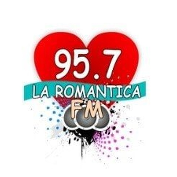 Fm 95.7 La Romantica del Maza Logo