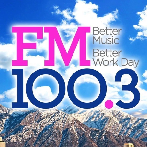FM 100.3 - KSFI Logo