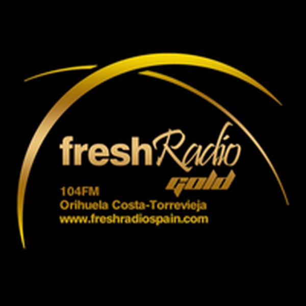 Fresh Radio Spain - Gold Logo