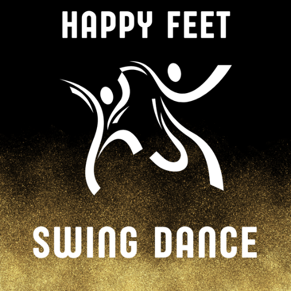 Happy Feet - Swing Dance Logo