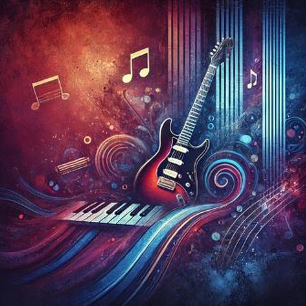 HearMe.fm - Blues Rock Logo