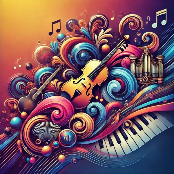 HearMe.fm - Classical Baroque Logo