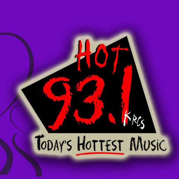 Hot 93.1 - KRCS Logo