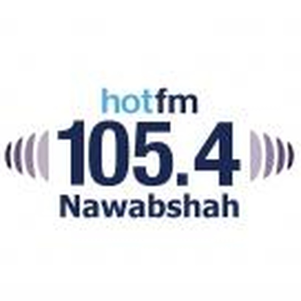 Hot Fm 105 Nawabshah Logo