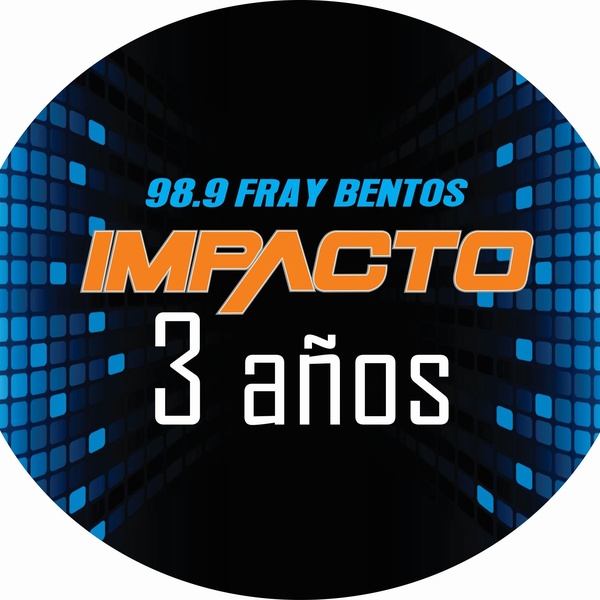 Impacto Fm 98.9 Fray Bentos Logo