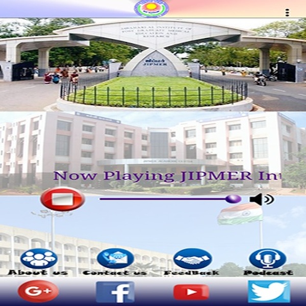 Jipmer Internet Radio Logo