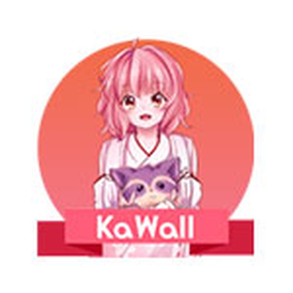 Kawaii Anime Radio (KWII) Logo