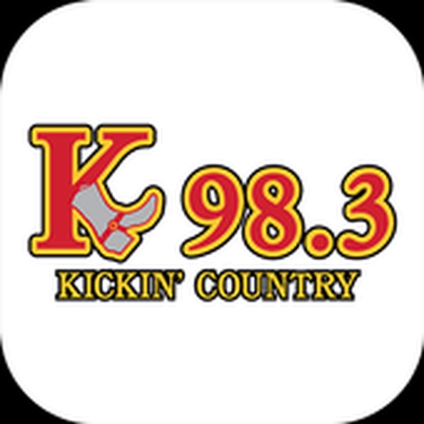 KARB 98.3 Kickin' Country - K232AR Logo