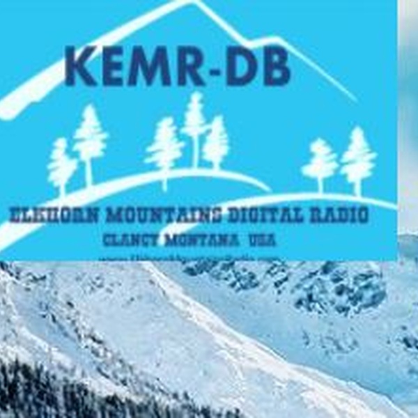 KEMR-DB Elkhorn Mountains Community Radio Logo