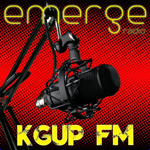 KGUP 106.5FM - The Emerge Radio Networks Logo