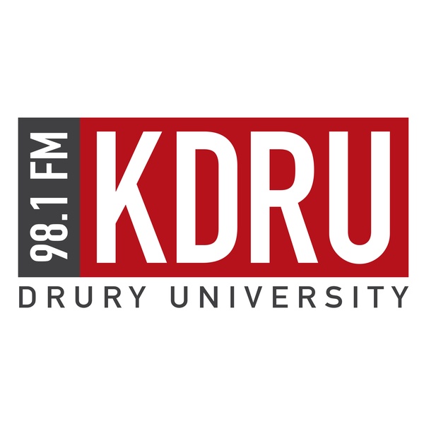 KDRU 98.1 FM - Drury University Radio Logo