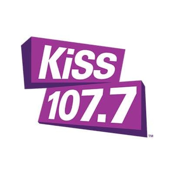 KiSS 107.7 - CFRV-FM Logo