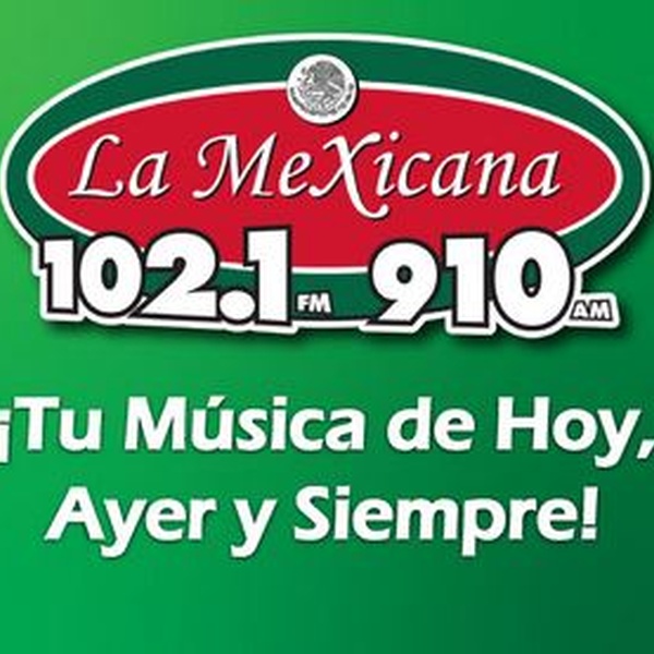 La Mexicana 102.1 FM 910 AM - KOXR Logo