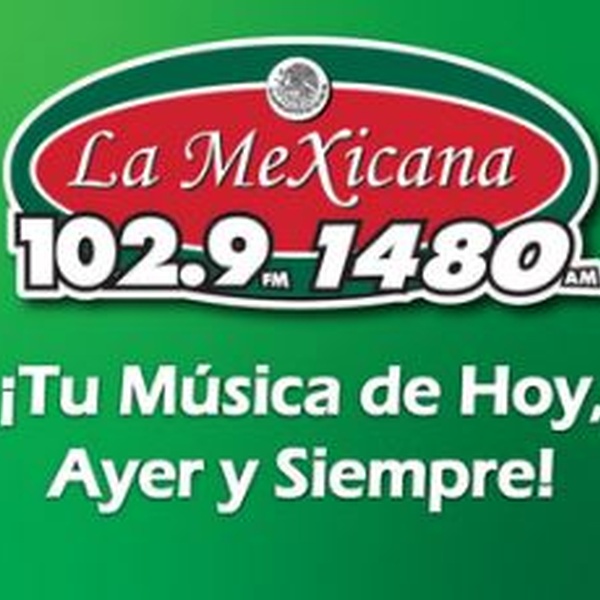 La Mexicana 102.9 FM 1480 AM - KSBQ Logo