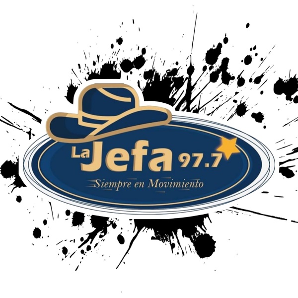 La Jefa 97.7 Nuevo Laredo Logo