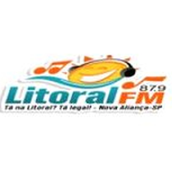 Litoral FM Nova Aliança Logo