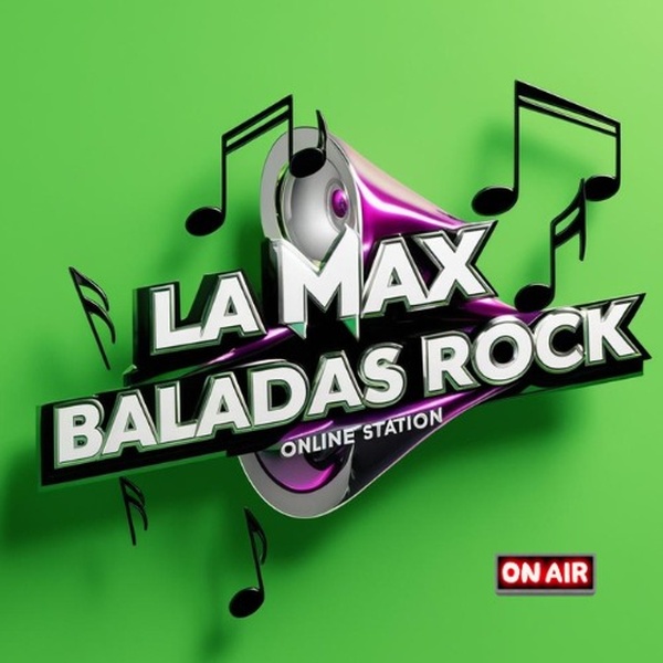 La Max Baladas Rock Logo