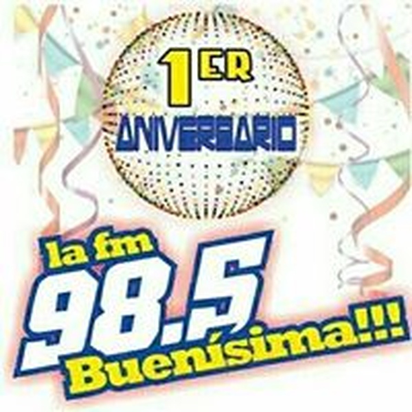 La FM 98.5 Buenísima Logo