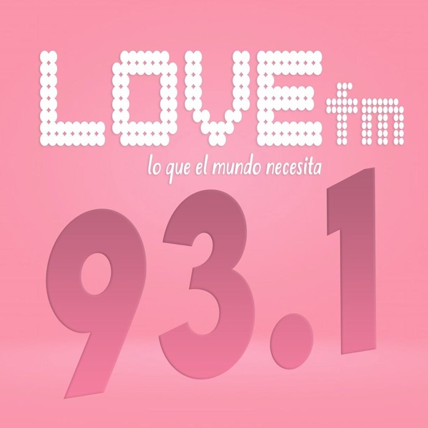 Love 93.1 - XHEPB Logo