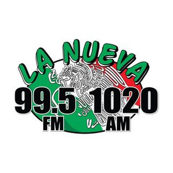 La Nueva 99.5 FM y 1020AM - K258DC Logo