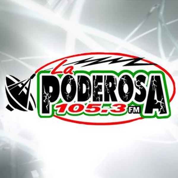 La Poderosa 105.3 FM - KZLZ Logo