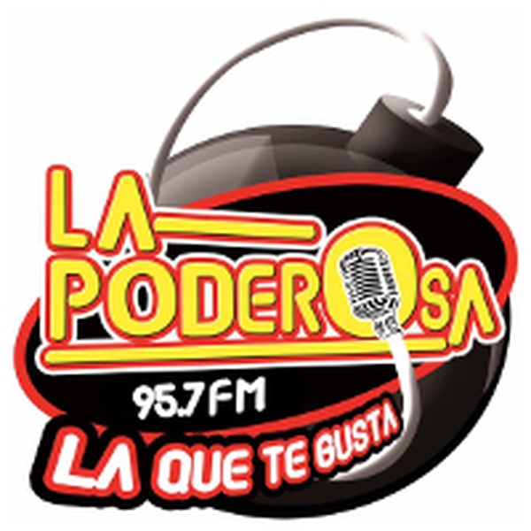 La Poderosa 95.7 - XHLCM Logo