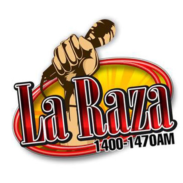 La Raza 1400 AM - KMNV Logo