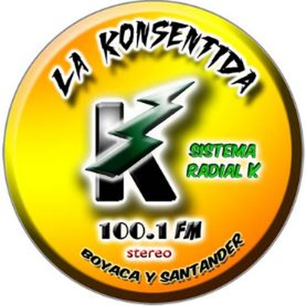 La Konsentida 100.1 Logo