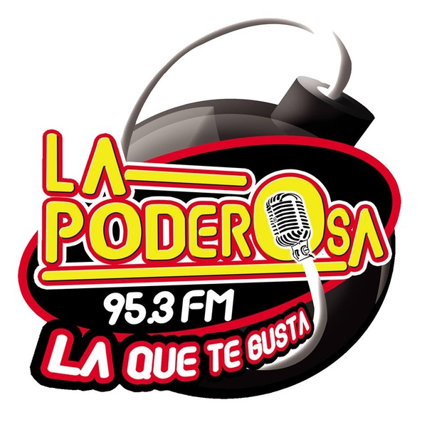 La Poderosa 95.3 - XEMAC Logo