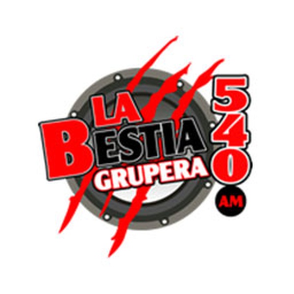 La Bestia Grupera - XEWF Logo