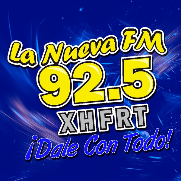 La Nueva 92.5 FM - XHFRT Logo