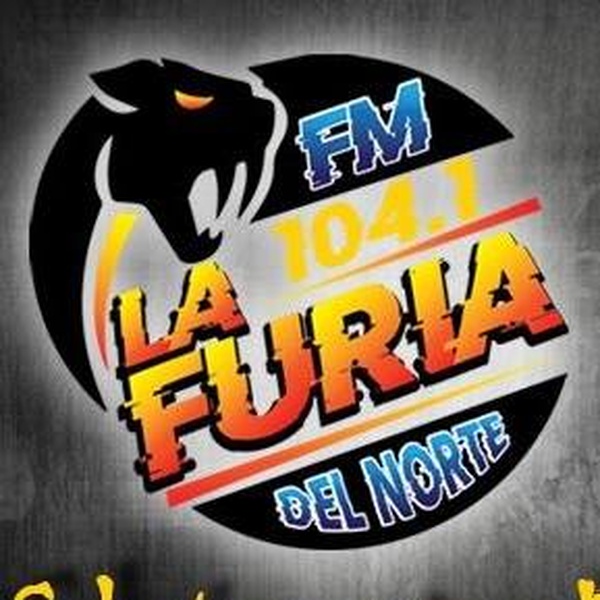 La Furia 104.1 - XHCCG Logo