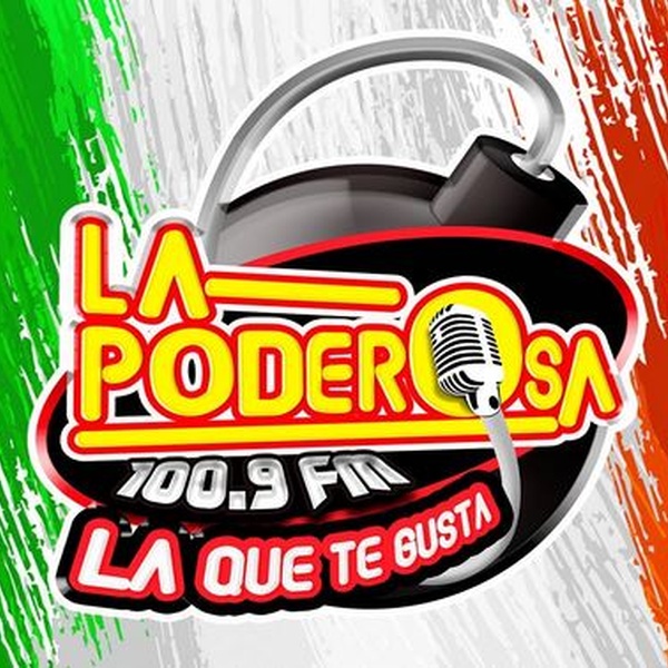 La Poderosa 100.9 - XHSM Logo