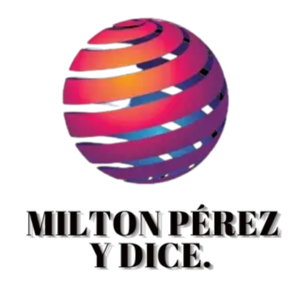 Milton Pérez y Dice. Logo