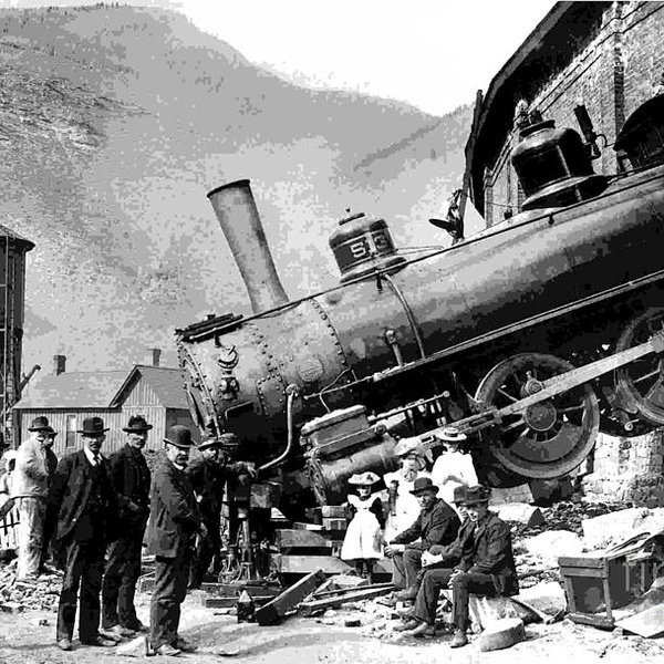 Mystery Train Wreck Logo