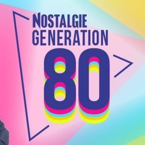 Nostalgie - Génération 80 Le Mix Logo