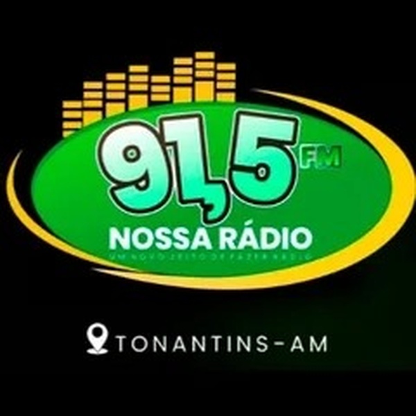 Nossa Rádio 91.5 FM Logo