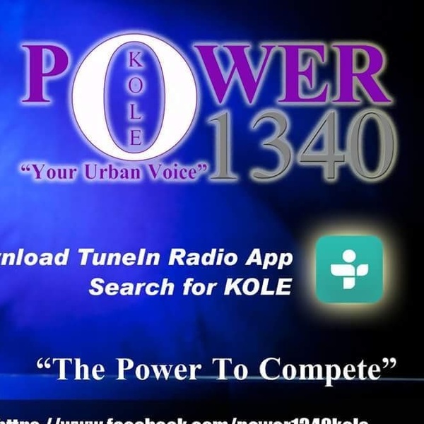 Power 1340 - KOLE Logo