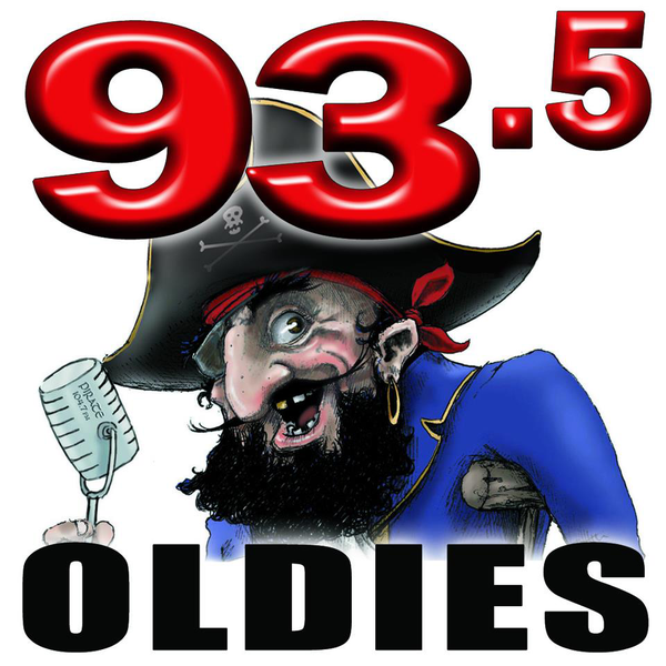 Pirate Radio 93.5 FM - K228EZ Logo