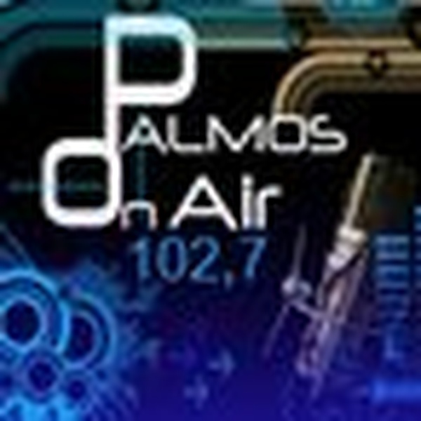 Palmos On AIR 105.4 Logo