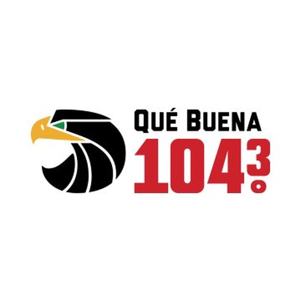 Qué Buena 104.3 - KLQB Logo