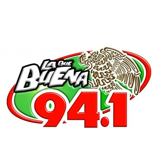 Que Buena 94.1 FM Dallas - KFZO Logo