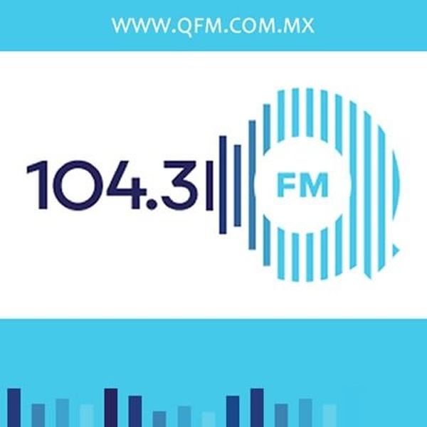 QFM 104.3 - XHROJ Logo