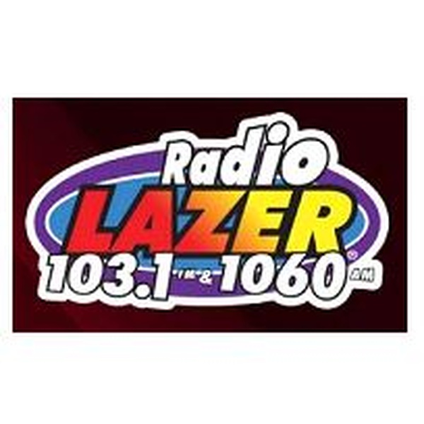 Radio Lazer 103.1 FM 1060 AM - K262DK Logo