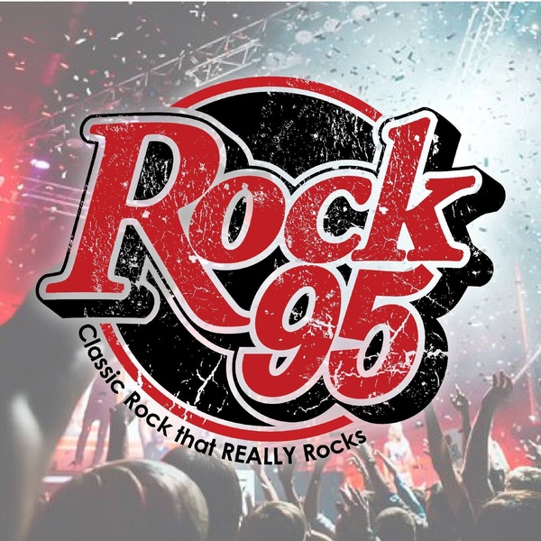 Rock 95 Radio - KGFK Logo