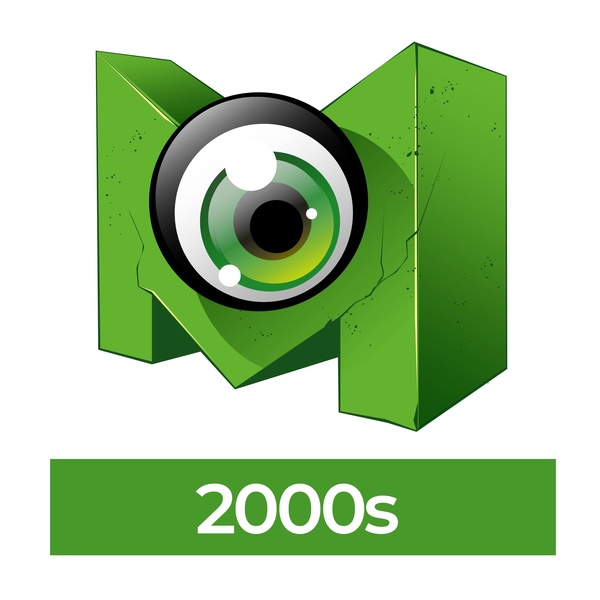 RadioMonster.FM - 2000's Logo