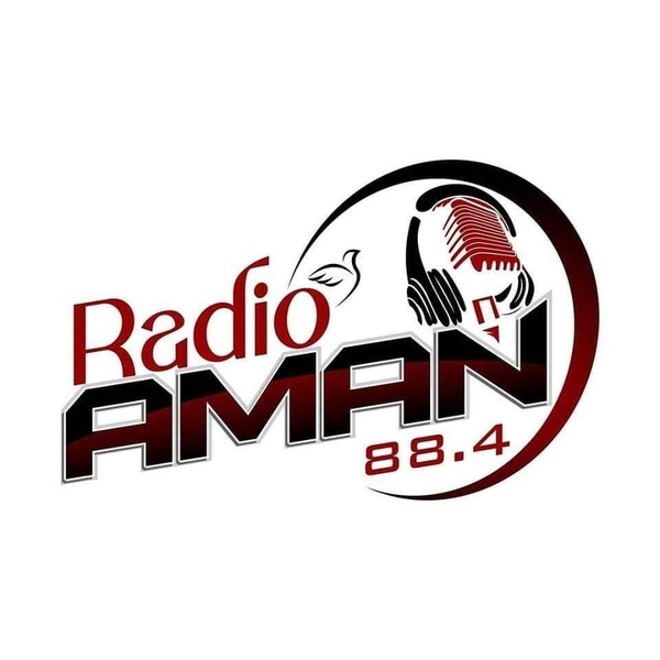 Radio Aman 88.4 Karak Logo