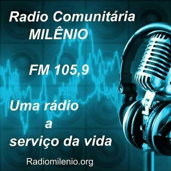 Rádio Comunitária Milênio FM Logo
